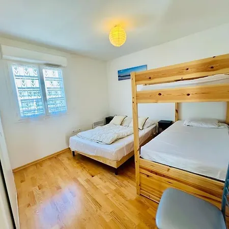 T3/4-6pers/5'piedplage/centreville/parking/wifi Arcachon