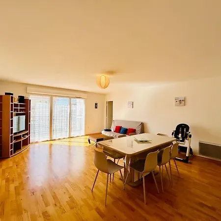 T3/4-6pers/5'piedplage/centreville/parking/wifi * Arcachon
