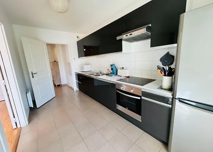 Apartment T3/4-6pers/5'piedplage/centreville/parking/wifi